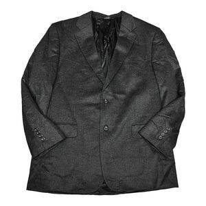 Jos A Bank 43R Charcoal 100% Cashmere Sport Coat Blazer 2 Button